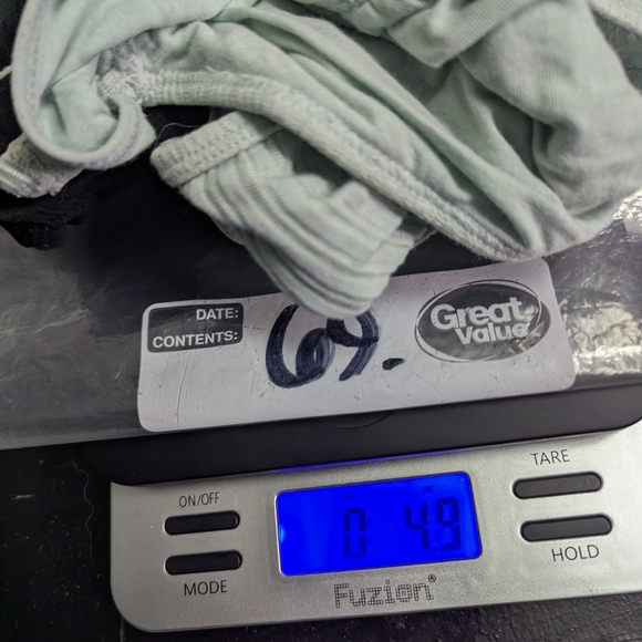 Auden Women's Nursing Bralette Mint Green And Black Large - Picture 6 of 6